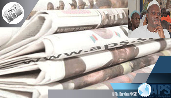 Presse-revue: L'immunité parlementaire de Khalifa Sall, parmi les sujets en exergue