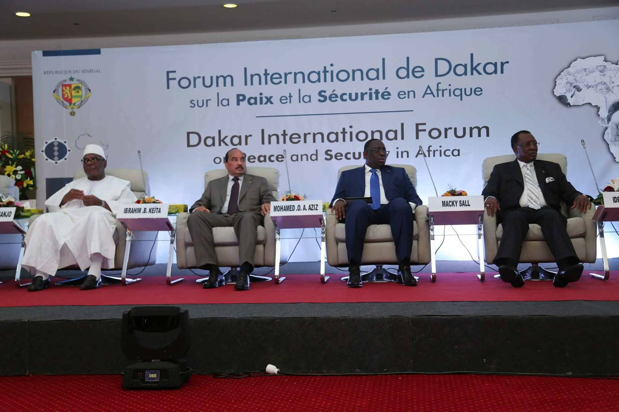 Forum international sur la paix et la sécurité: Beaucoup de défaillances des services de renseignement des pays de l'Afrique de l'ouest