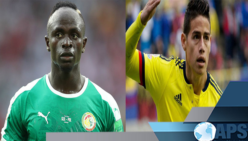 Sénégal vs Colombie-CM 2018: Sadio MANÉ-James RODRIGUEZ, le duel des cracks