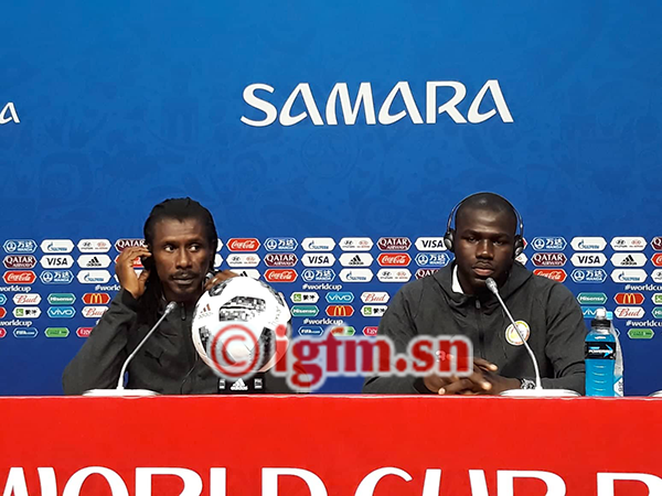 Aliou Cissé : « Il n’y a aucune raison de penser qu’on ne va pas se qualifier»