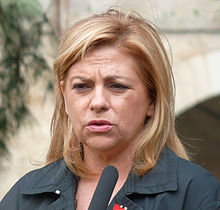 Elena Valenciano, cheffe de la mission d'observation de L'UE