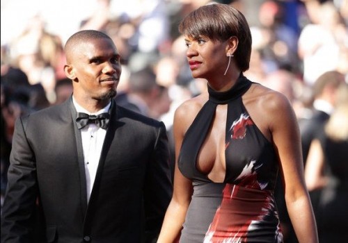 Photos: Samuel Eto en galante compagnie avec sa femme dans une tenue « hot »