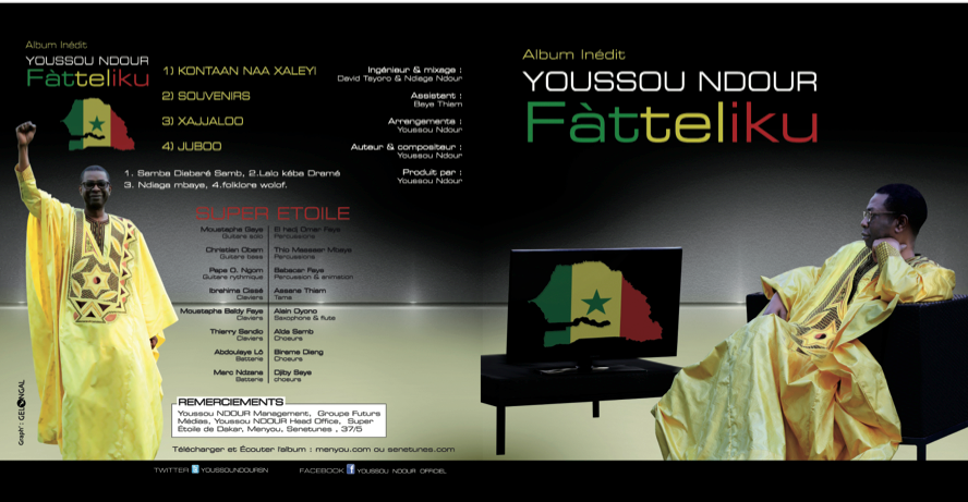 Nouvel album: Youssou Ndour présente "Fattelikou" ce vendredi à la Place du Souvenir