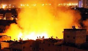 Incendie à la rue 23 de la médina : 1 blessé grave et des centaines de millions partis en fumée