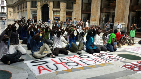 Italie : Sit-in des « modou modou » après l’agression sur un Sénégalais par les policiers de Naples