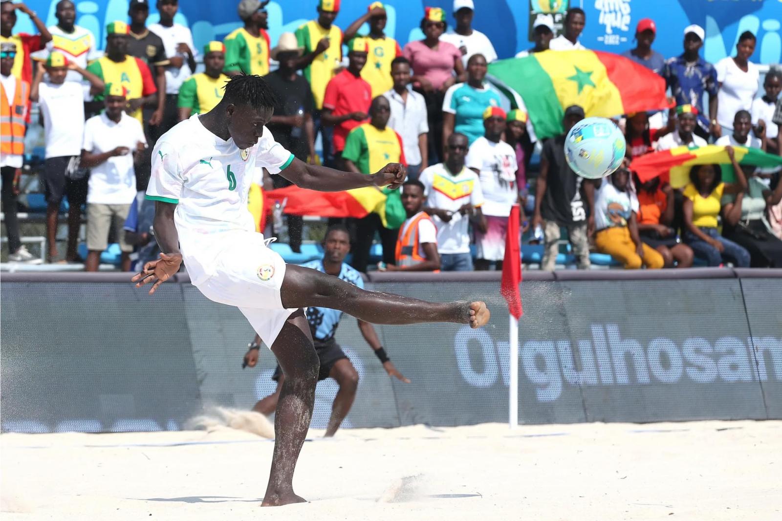 CAN Beach Soccer : le Sénégal bat l'Égypte et file en demi-finales