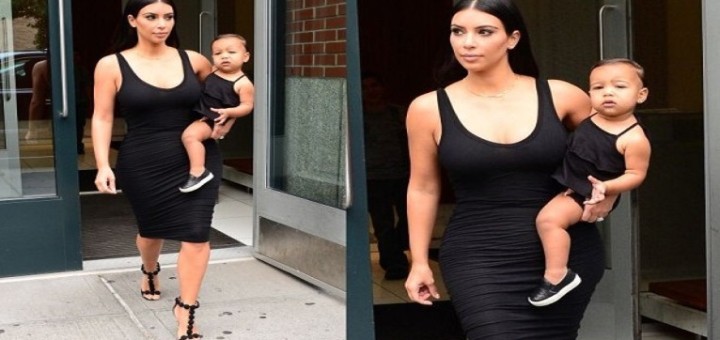 Kim Kadarshian : Elle fait adopter à sa fille son style vestimentaire