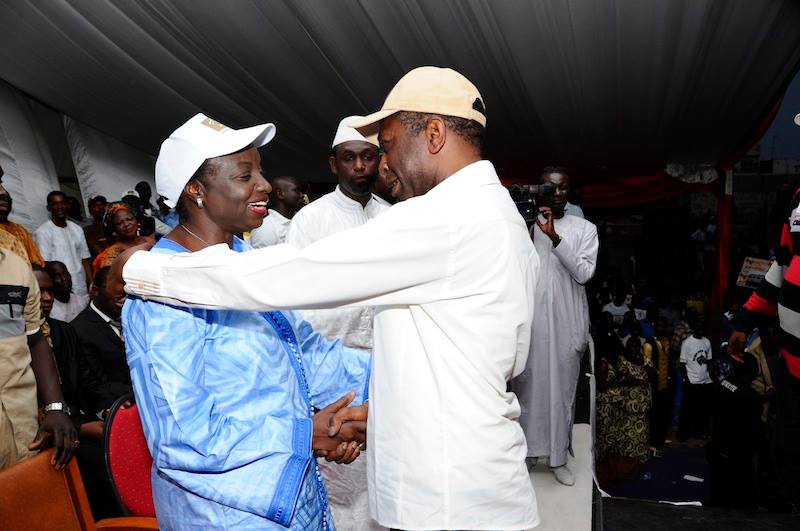 Aminata Touré, ex-premier ministre " Je reste membre de l'Apr, je prie pour Macky Sall"