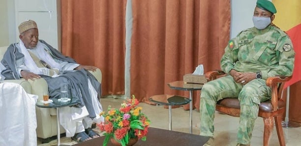 Mali : Cheikh Mahi Ibrahima Niass reçu par le Colonel Assimi Goita