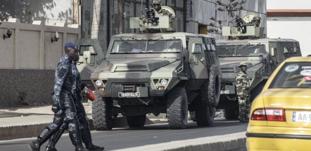 Des forces armées déployées dans Dakar