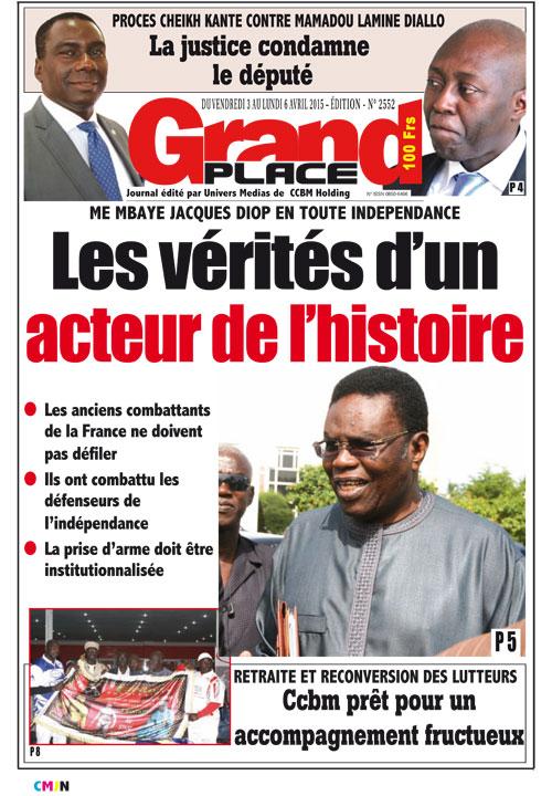 Me Mbaye Jacques Diop, acteur de la marche vers l'indépendance: «Les anciens combattants de la France ne doivent pas défiler...»