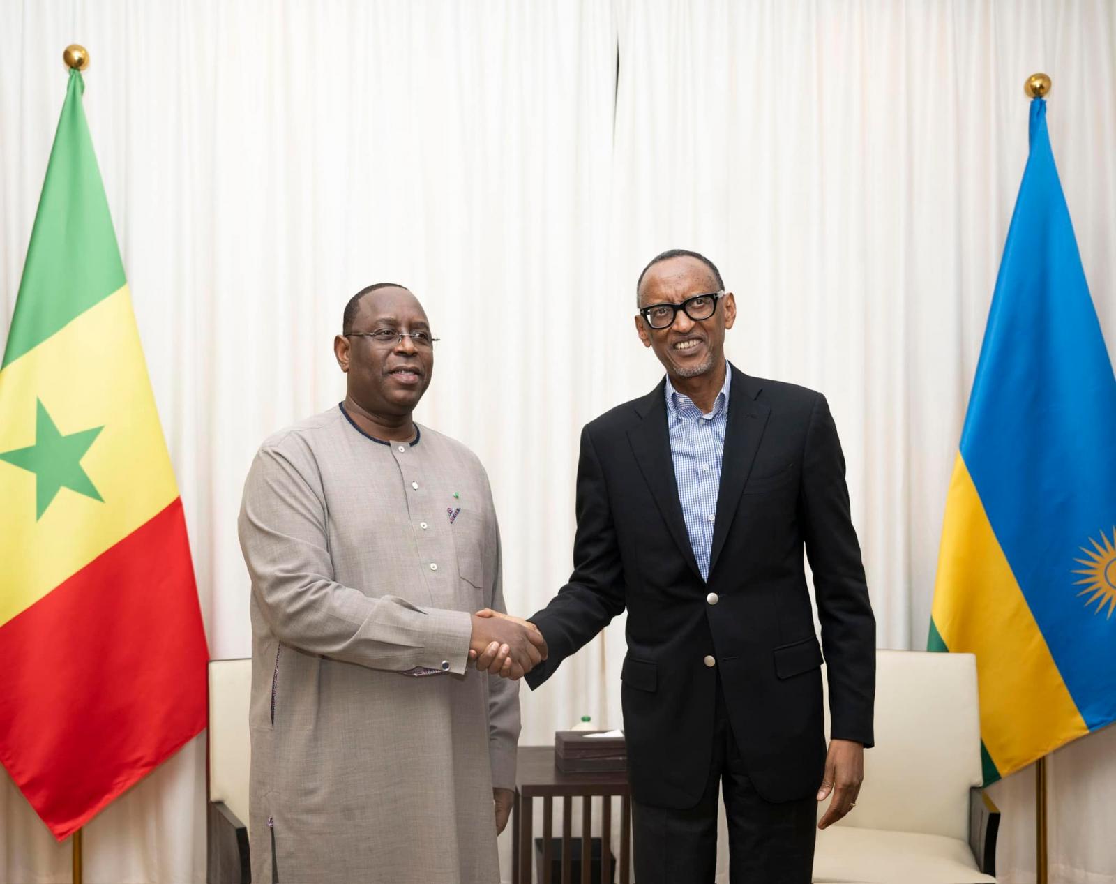 Sénégal-Rwanda : Macky Sall s’est entretenu avec Paul Kagame