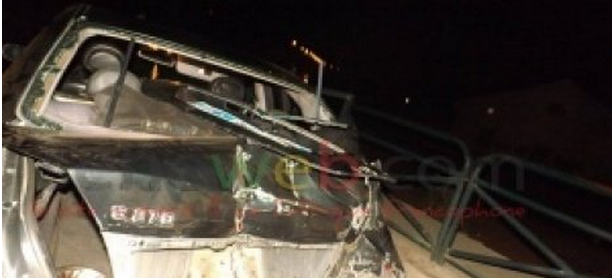 Entrée de Bargny: Le véhicule du chanteur Gorgui Ndiaye fait un Accident