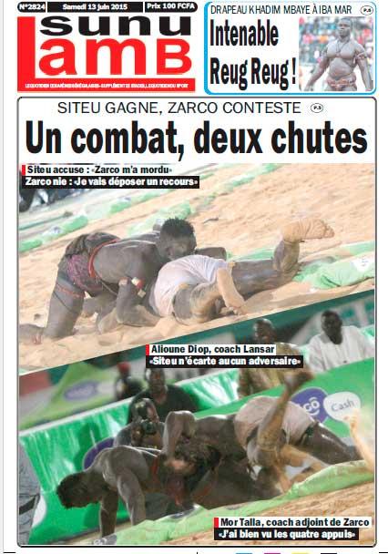 Siteu gagne, Zarco conteste: Un combat, deux chites