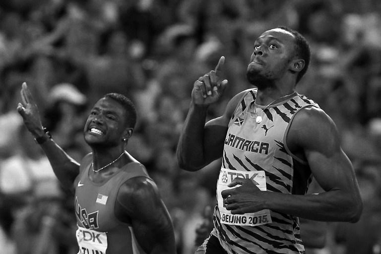 FINALE DU 200M DES CHAMPIONNATS DU MONDE D'ATHLETISME: Encore ce diable de Bolt!