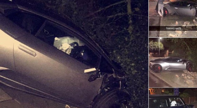 Victime d'un accident (West Ham) : Sakho détruit son bolide contre un mur: Diafra Sakho détruit son bolide contre un mur