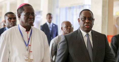 Dernier jour de campagne: Macky Sall chez l’archevêque de Dakar à la résidence les badamiers