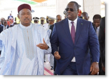 Lutte contre le terrorisme en Afrique: Le président Macky Sall en phase avec Issoufou sur l'idée d'une "Force G5 du sahel"