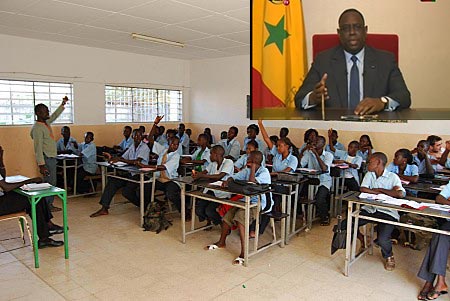 Indépendance-message-éducation: Macky Sall appelle les acteurs de l'école à travailler pour la stabilité et l'apaisement
