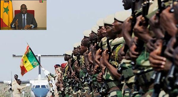Indépendance-message: Le Gouvernement va continuer à renforcer les moyens de l'Armée selon Macky Sall
