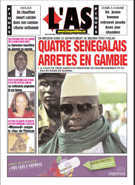 Trois agents du ministère sénégalais de l'Environnement arrêtés en Gambie: Dommage collatéral?