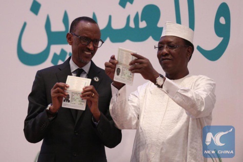 Union africaine: Les premières images du Passeport Africain lancé à Kigali