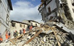 Tremblement de terre: Un séisme de 6 fait au moins 38 morts dans le centre de l'Italie