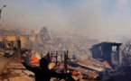 Au moins 19 blessés dans un gigantesque incendie à Valparaiso