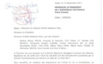 La double plainte du maire de Dakar: Khalifa Sall écrit au président de l'Assemblée nationale et au président de l'Assemblée générale - Le Fac-similé des lettres