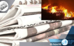 Presse-revue: Incendie au "Parc Lambaye" et dialogue politique au menu des quotidiens