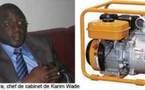 Thiès : Karim Wade offre 10 motopompes aux sinistrés