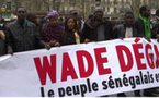 Manifestations contre la candidature du chef de l’Etat : 90 mn de ‘Wade dégage’ à Paris