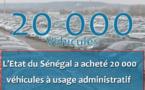20 000 véhicules achetés par l'Etat du Sénégal depuis 20 000