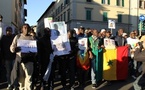 Sénégalais tués en Italie: manifestation à Florence contre le racisme (PHOTOS)