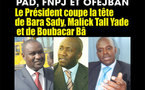 Pad, FNPJ et Ofejban : Macky coupe la tête de Bara Sady, Malick Tall Yade et Boubacar Bâ