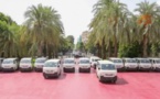 PHOTOS / Transport interurbain: Les nouveaux minibus devant remplacer les véhicules 7 places, réceptionnés
