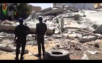 Les images de l’effondrement d'un immeuble en Construction sur la VDN