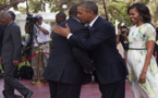 Les Premières Images De L’arrivée De Barack Obama Et De Son Épouse Au Palais Présidentiel