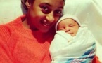 Voici Mohamed Seck, le nouveau bébé de Wally Ballago Seck avec sa mère aux Usa