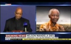 Les larmes aux yeux, le président Jacob Zuma annonce officiellement le décès de Nelson Mandela (VIDEO)