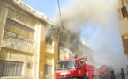 Police  centrale de Dakar: le bureau du commissaire a pris feu ce matin