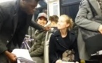 Vidéo: « Je cherche une femme blanche » lance cet homme à haute voix dans le métro parisien. Regardez