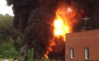 VIDÉO: Les images terrifiantes d'un train qui explose en Virginie