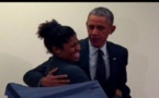 Vidéo : Un homme à Obama: «Ne touchez pas à ma copine!», Regardez :