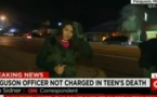 [Vidéo] Emeutes à Ferguson : Une journaliste heurtée par un caillou en direct.