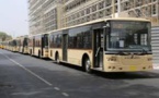 Bus DDD peints en beigne marron: Un combat contre leur circulation en gestation