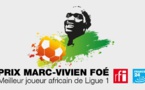 Football-distinction: Bayal Sall et Cheikh Ndoye en course pour le prix Marc-Vivien Foé