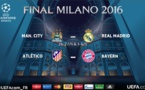 Voici le tirage au sort des demi-finales de la Ligue des Champions: Manchester City-Real Madrid/ Atlético Madrid-Bayern Munich