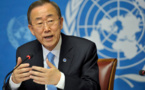 Centrafrique: Ban Ki-Moon condamne le meurtre d'un casque bleu sénégalais de la MINUSCA