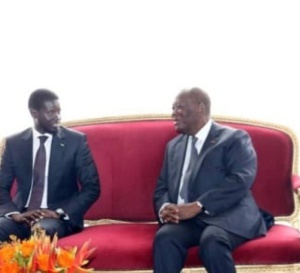 Visite d’amitié de Bassirou Diomaye Faye à Abidjan : Ce que les présidents sénégalais et ivoirien se sont dit